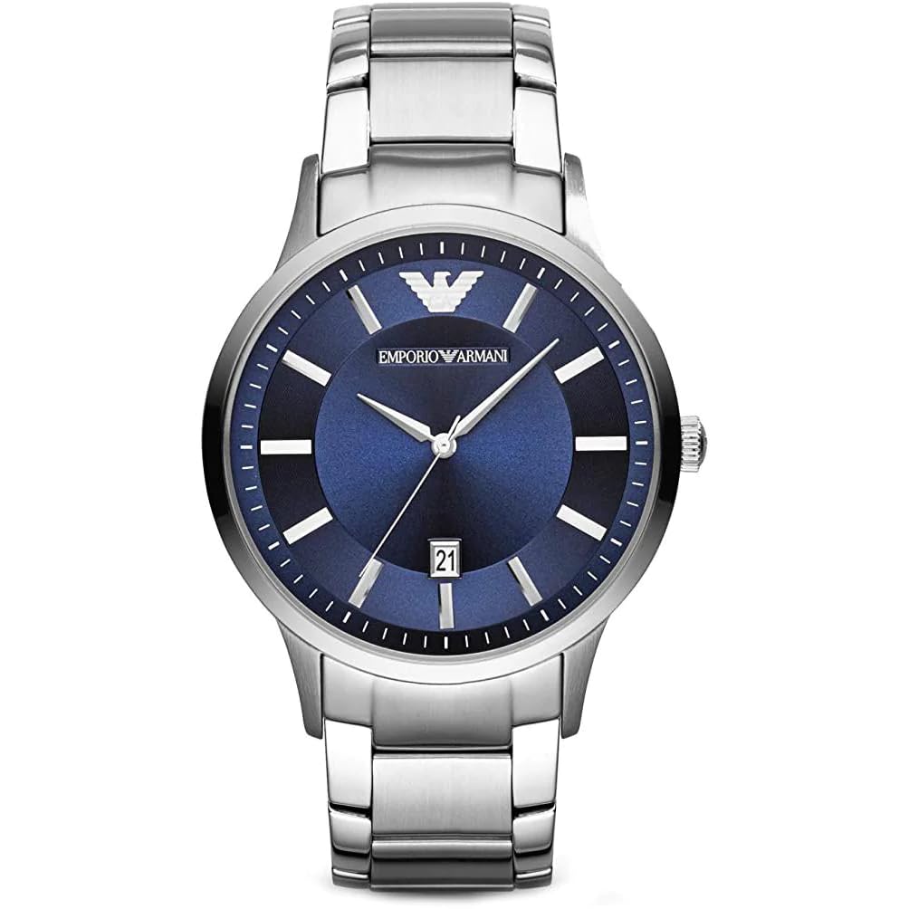 Emporio Armani Analog Blue Dial Men's Watch