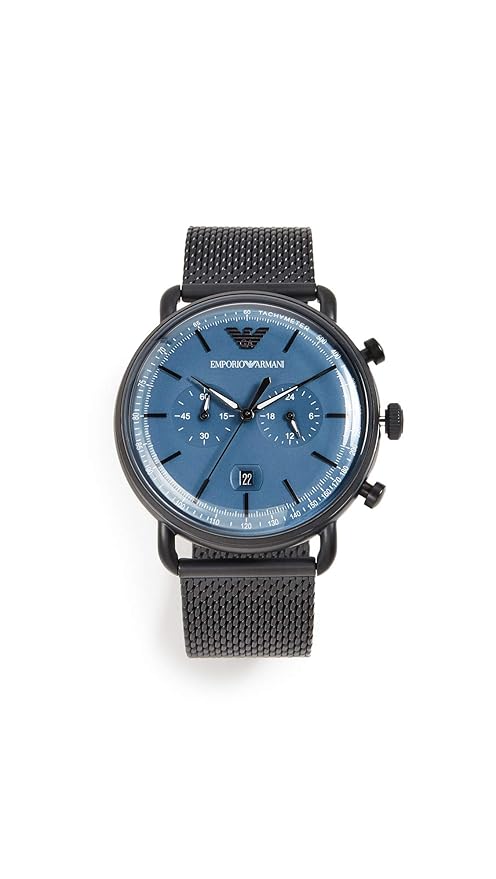Emporio Armani Aviator Analog Blue Dial Men's Watch