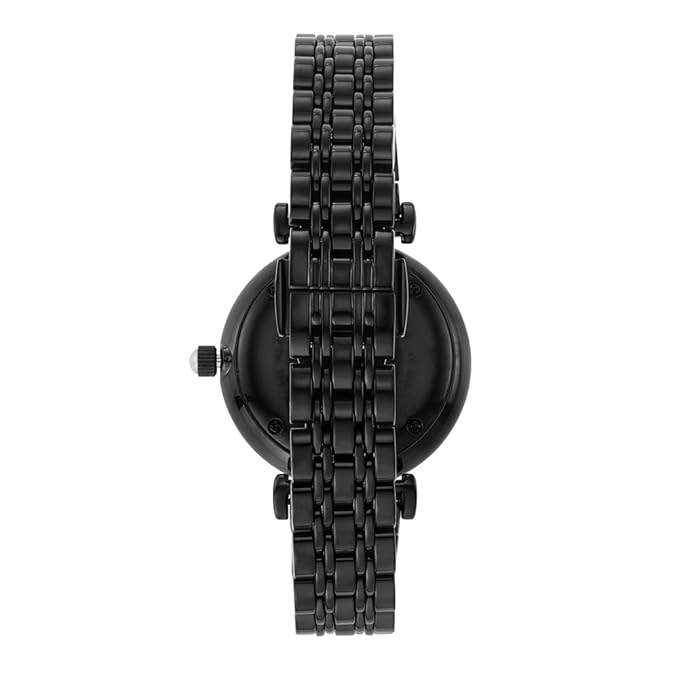 Emporio Armani Analog Black Dial Women's Watch