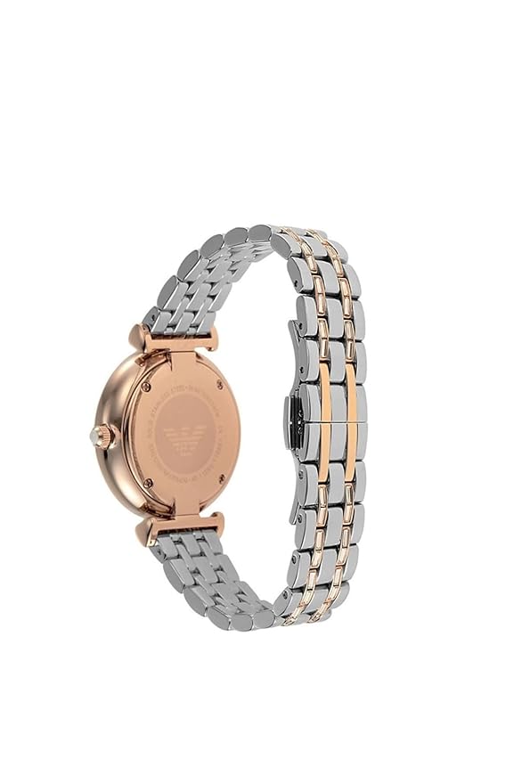 Emporio Armani Analog Silver Dial Women's Watch