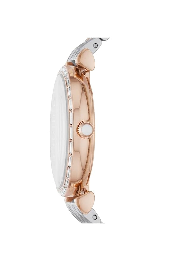 Emporio Armani Analog Silver Dial Women's Watch