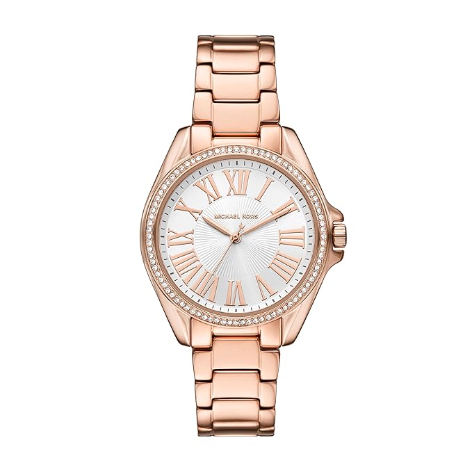 Michael Kors Kacie Pink Quartz Stainless Steel Watch