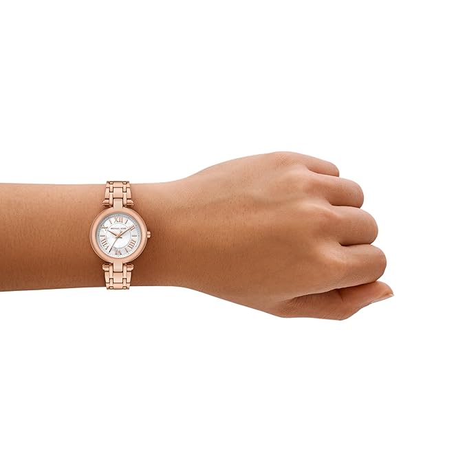 Michael Kors Laney Pink Quartz Stainless Steel Watch