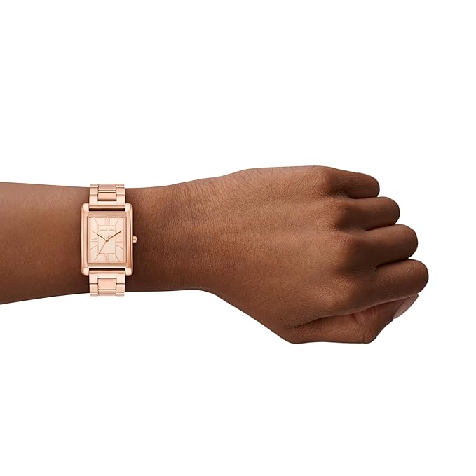 Michael Kors Essex Rose Gold Quartz Stainless Steel Watch