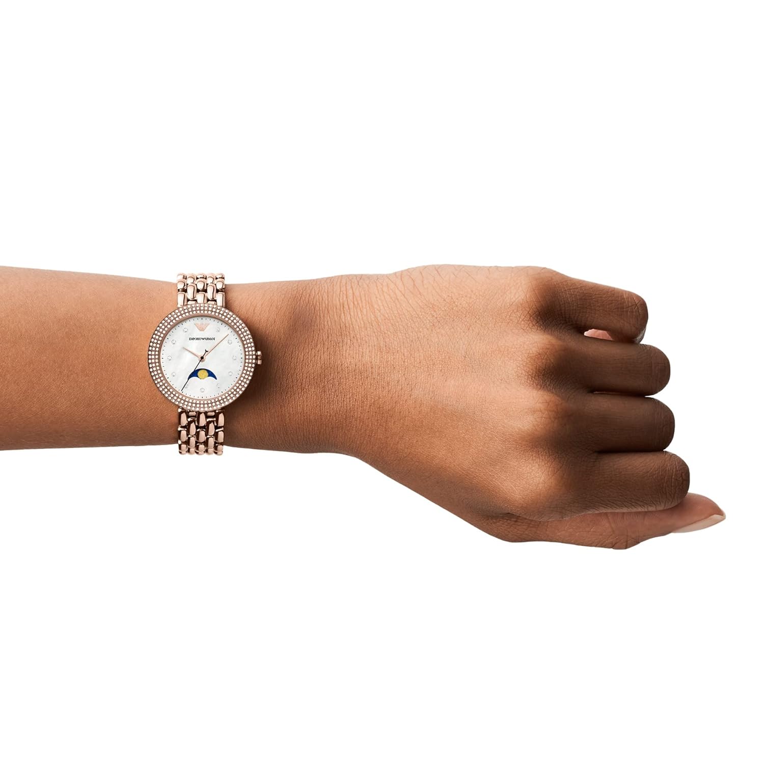 Emporio Armani Rosa Analog Mother of Pearl Dial Women's Watch