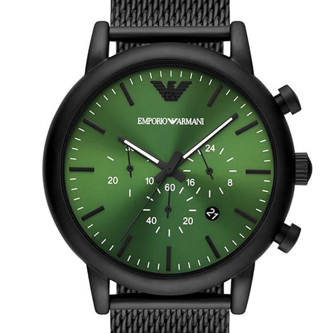 Emporio Armani Luigi Analog Green Dial Men's Watch
