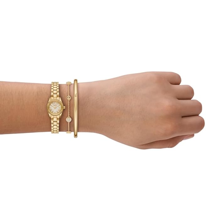 Michael Kors Lexington Rose Gold Watch Set