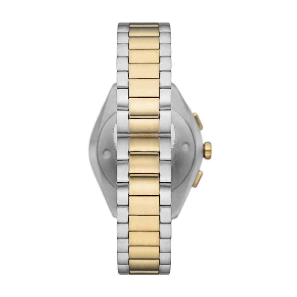 Emporio Armani Stainless Steel Analog Green Dial Men Watch , Silver Band