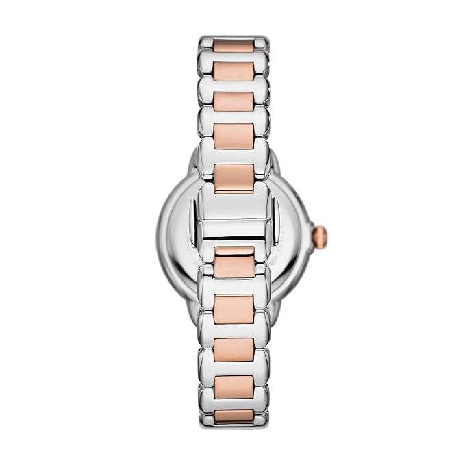 Emporio Armani Analog Off-White Dial Women's Watch