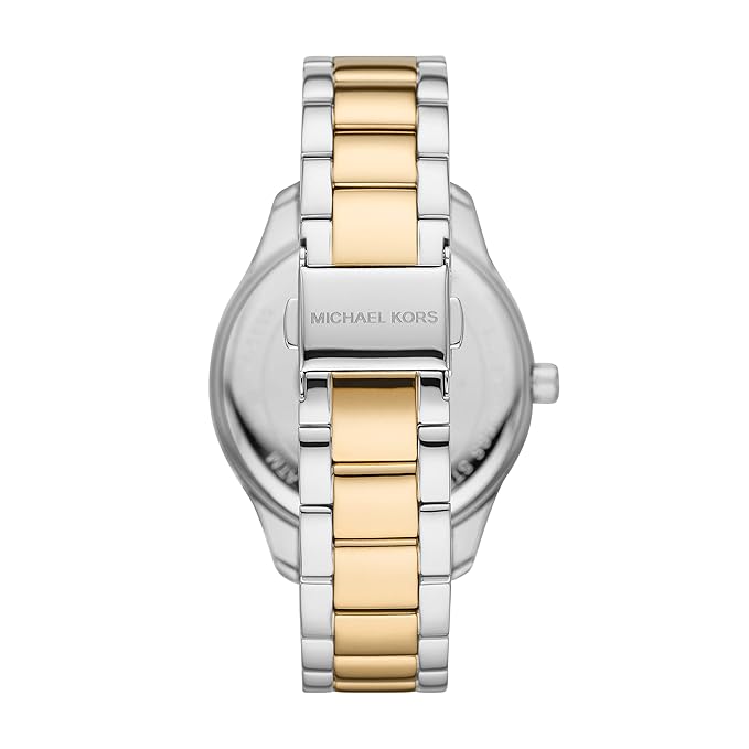 Michael Kors Layton Three-Hand Stainless Steel Watch