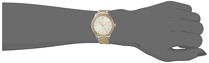 Michael Kors Layton Three-Hand Stainless Steel Watch
