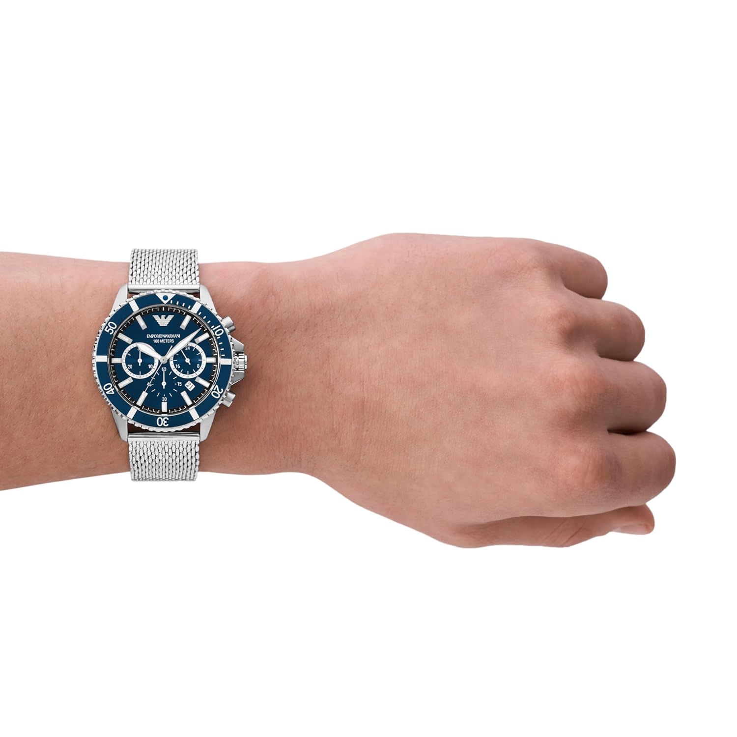 Emporio Armani Analog Blue Dial Men's Watch