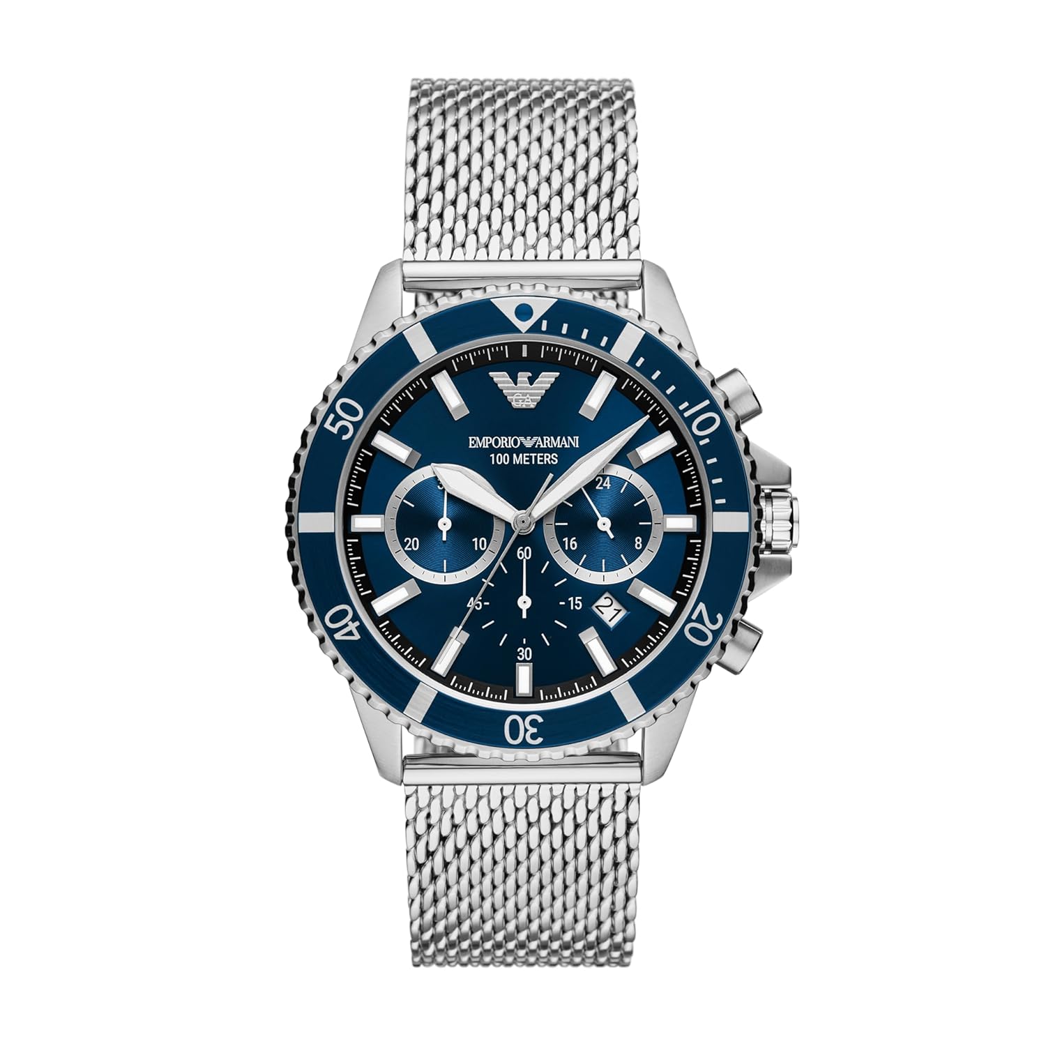 Emporio Armani Analog Blue Dial Men's Watch