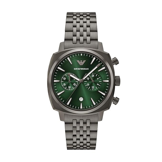 Emporio Armani Metallic Quartz Stainless Steel Watch