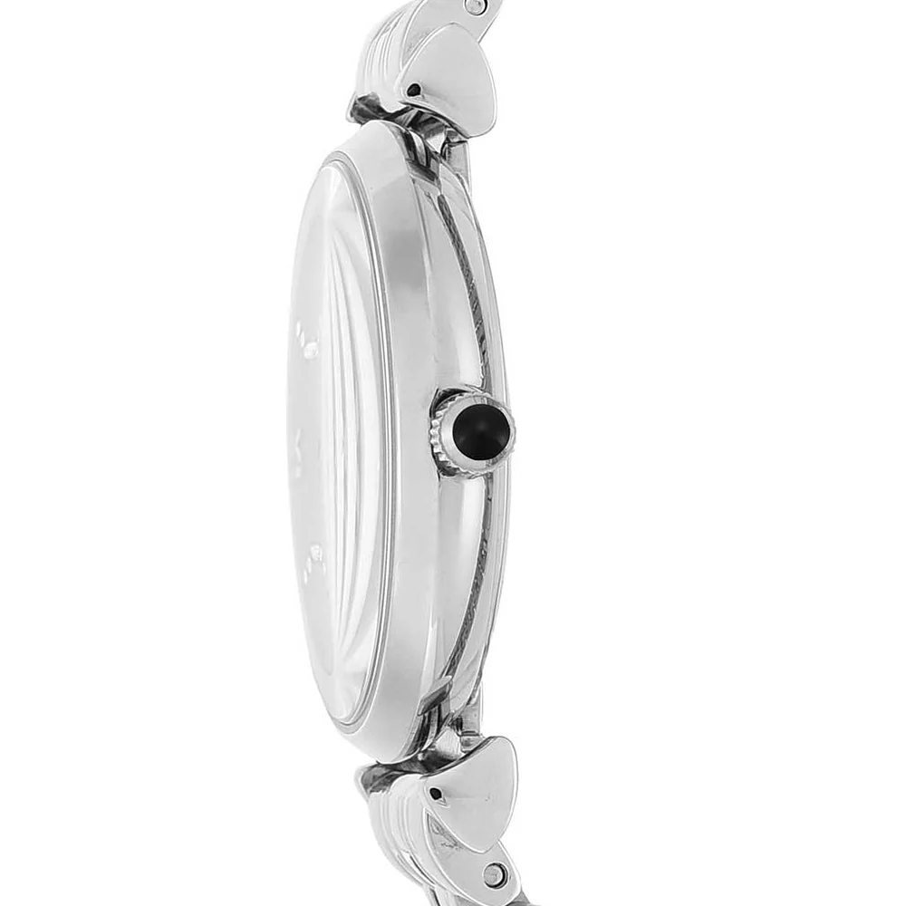 Emporio Armani Stainless Steel Analog Black Dial Men Watch, Black Band