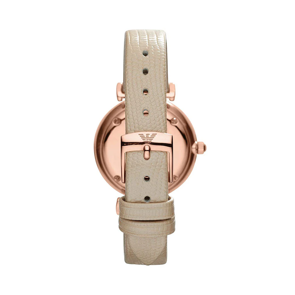 Emporio Armani Gianni T-B Analog Gunmetal Dial Women's Watch