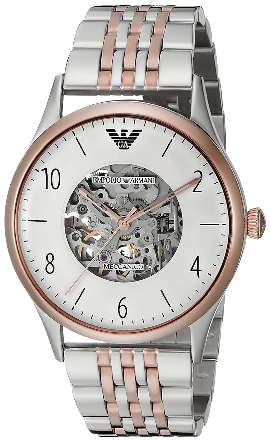 mporio Armani Men's Dress Two Tone Watch