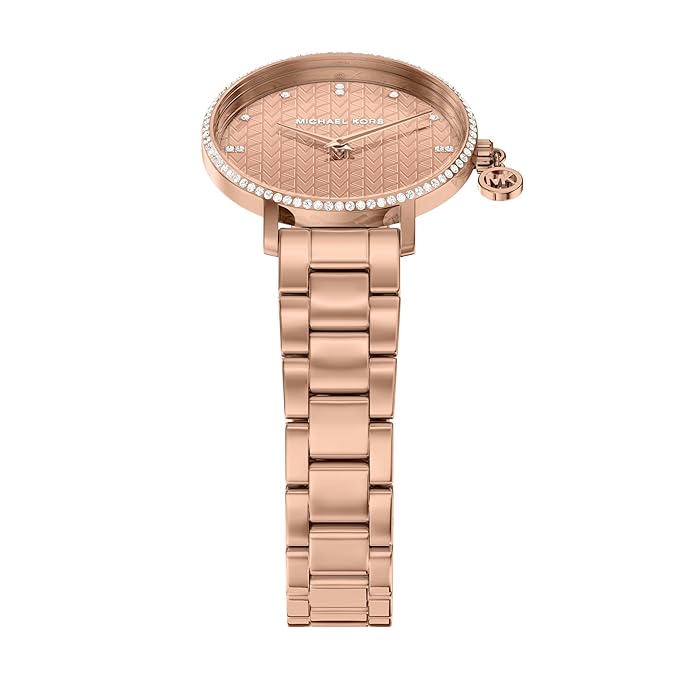 Michael Kors Pyper Rose Gold Quartz Stainless Steel Watch