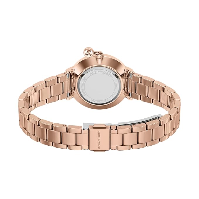 Michael Kors Pyper Rose Gold Quartz Stainless Steel Watch
