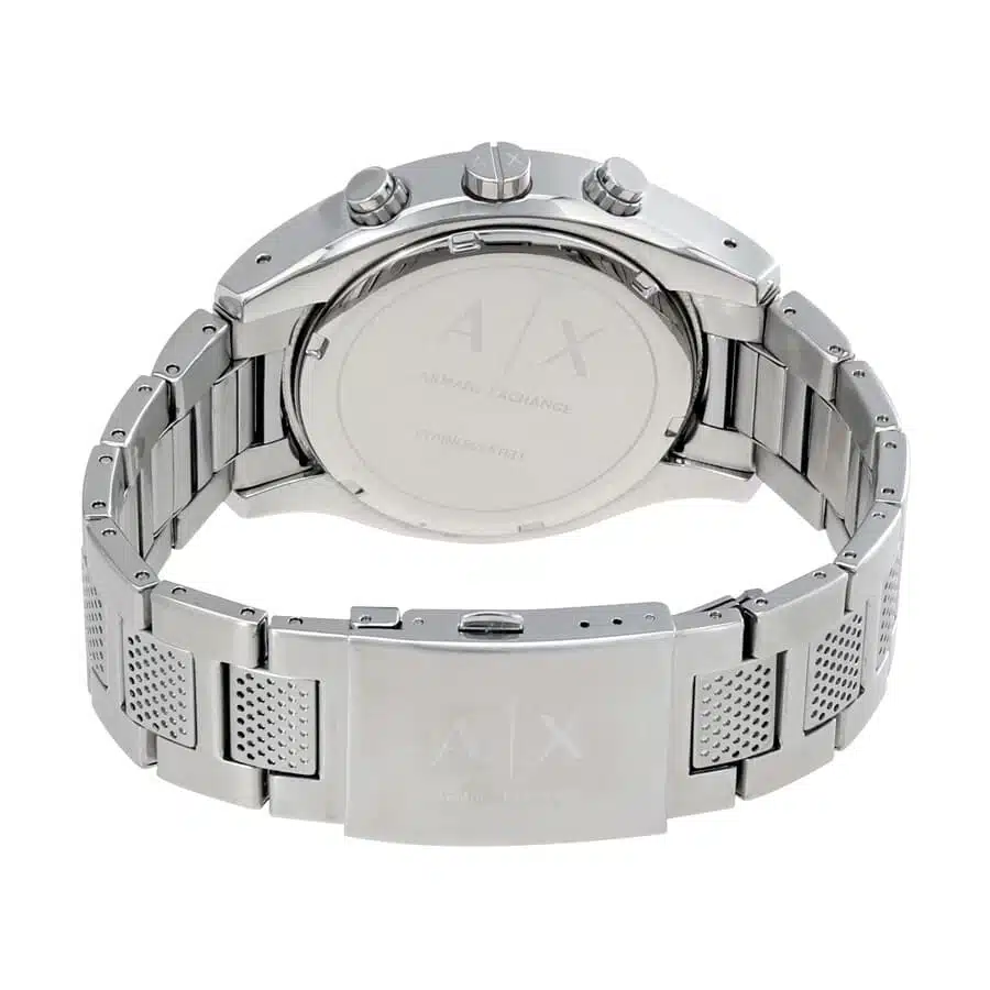 Armani Exchange Stainless Steel Men'S Silver Analog Watch