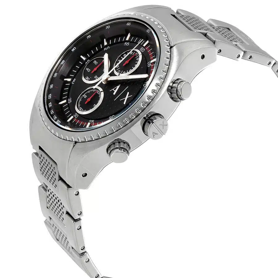 Armani Exchange Stainless Steel Men'S Silver Analog Watch