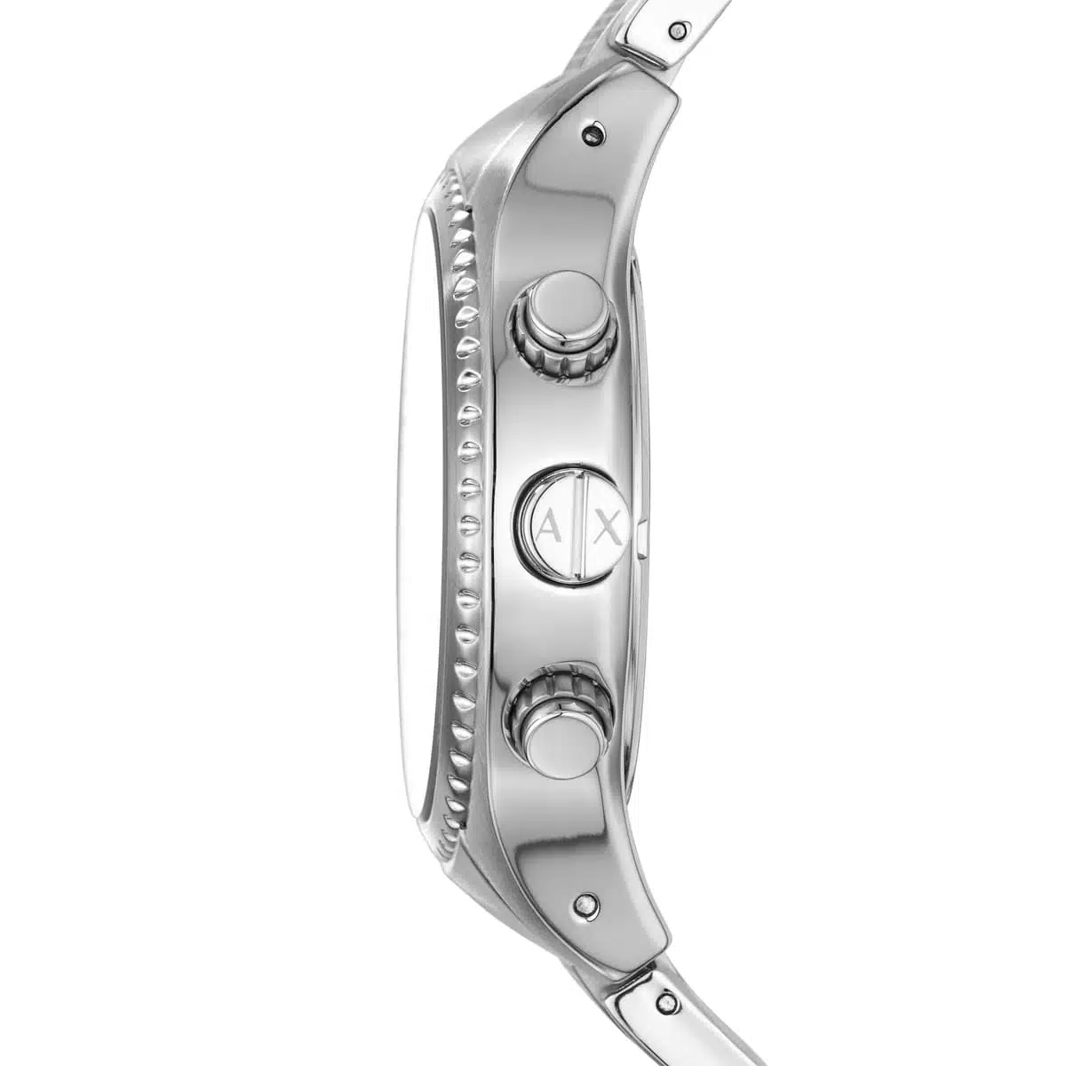Armani Exchange Stainless Steel Men'S Silver Analog Watch