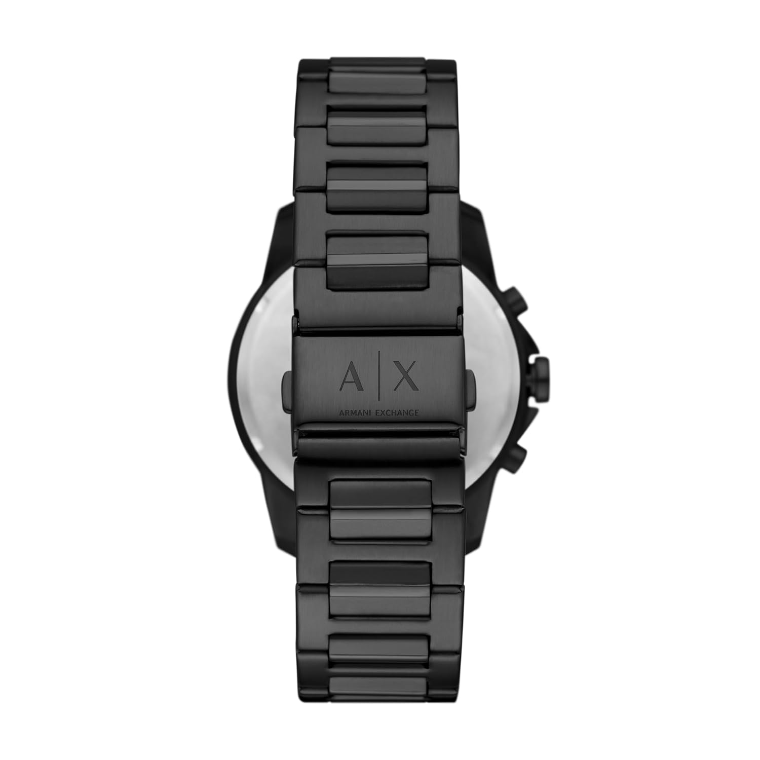 Armani Exchange Stainless Steel Analog Black Dial Men Watch , Black Band