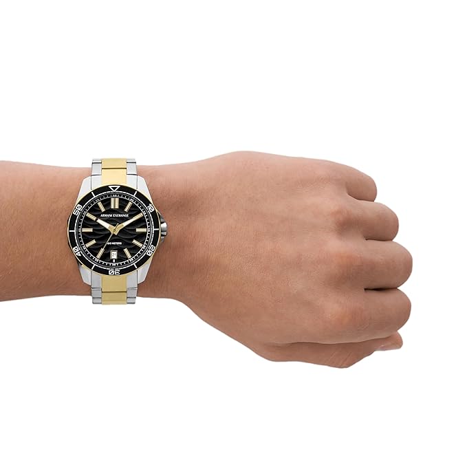 Armani Exchange Two Tone Watch