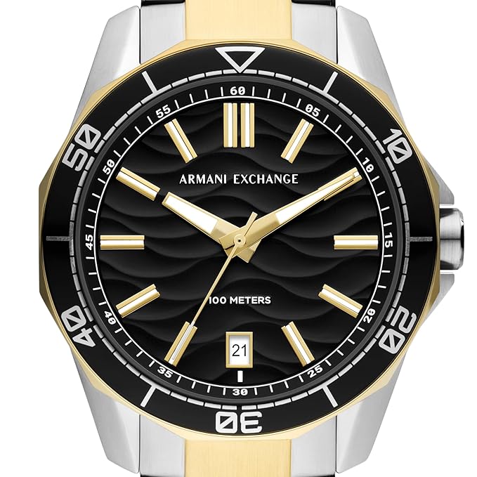 Armani Exchange Two Tone Watch