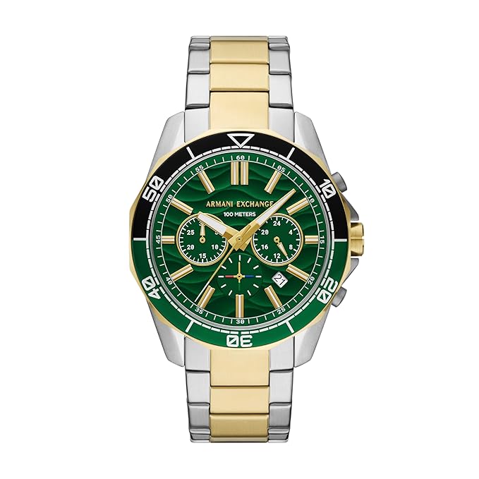 Armani Exchange Two Tone Watch