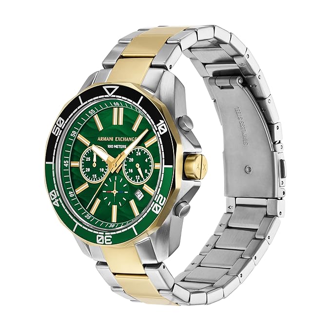 Armani Exchange Two Tone Watch