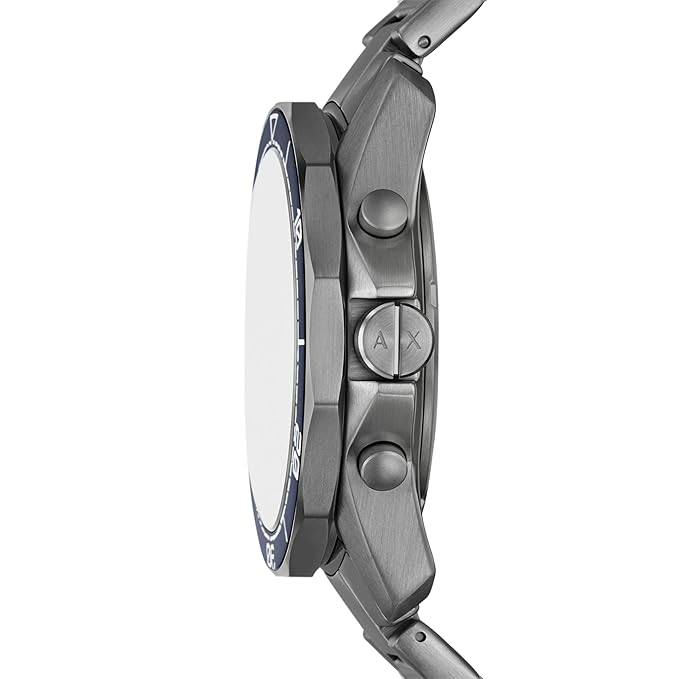 Armani Exchange Gun-Metal Watch