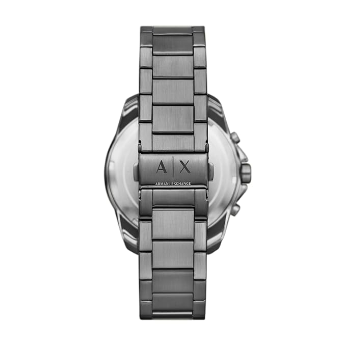 Armani Exchange Gun-Metal Watch