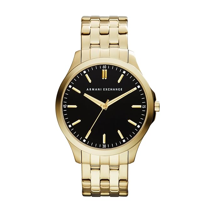 Armani Exchange Hampton Analog Black Dial Men's Watch