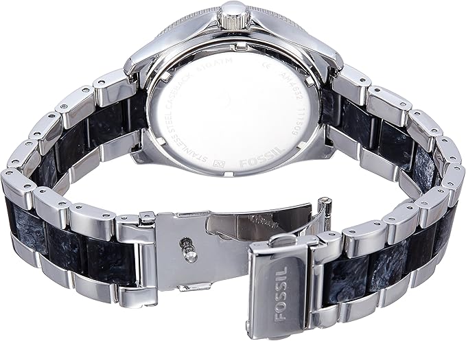 Fossil AM4632 Women's Analog Display Quartz Silver Watch