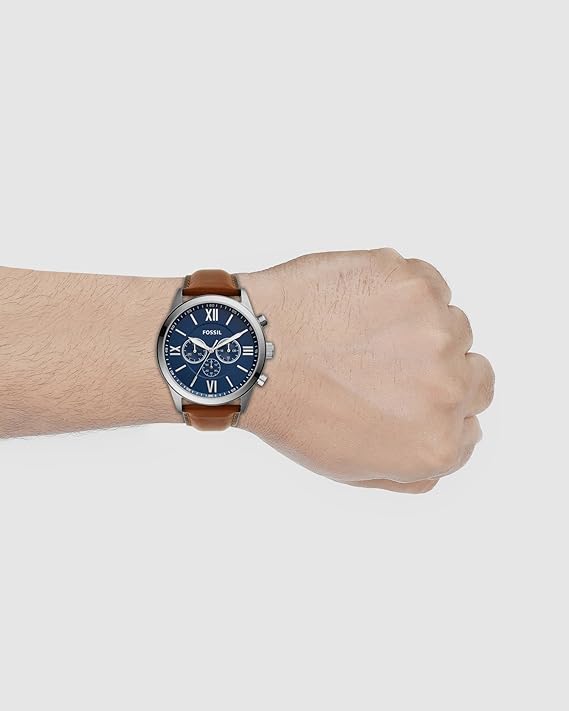 Fossil Analog Blue Dial Men's Watch