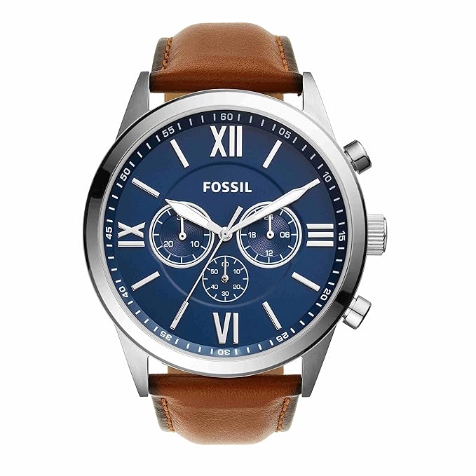 Fossil Analog Blue Dial Men's Watch