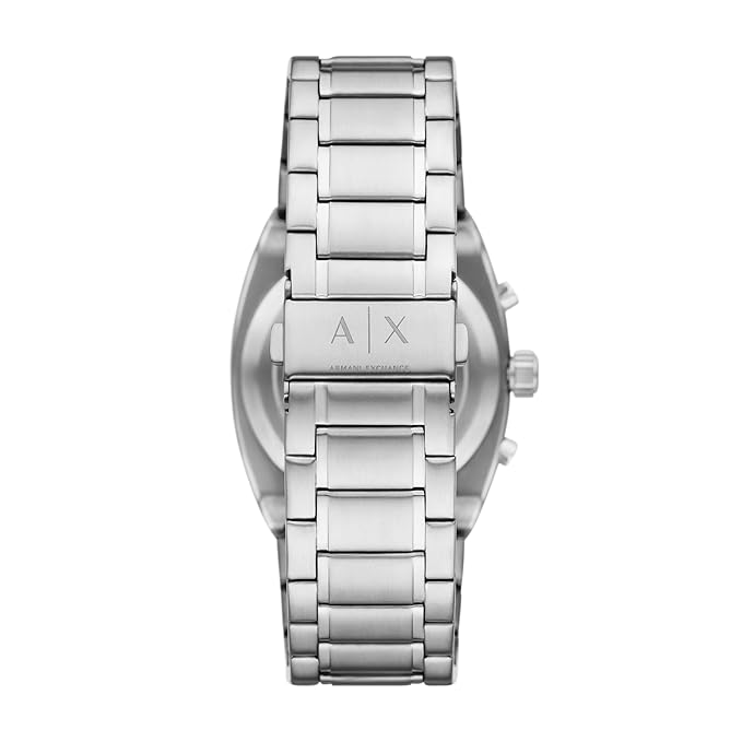 Armani Exchange Silver Quartz Stainless Steel Watch