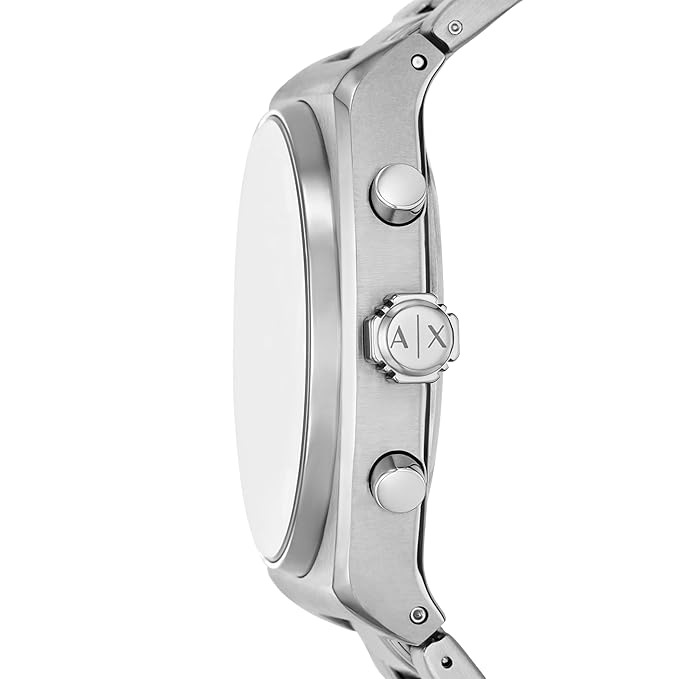 Armani Exchange Silver Quartz Stainless Steel Watch