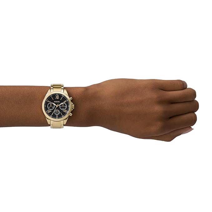 Fossil Modern Courier Gold Watch Set