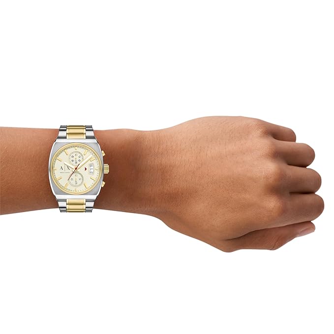 Armani Exchange Multicolor Quartz Stainless Steel Watch