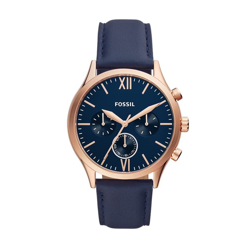 Fossil Fenmore Navy Blue Watch