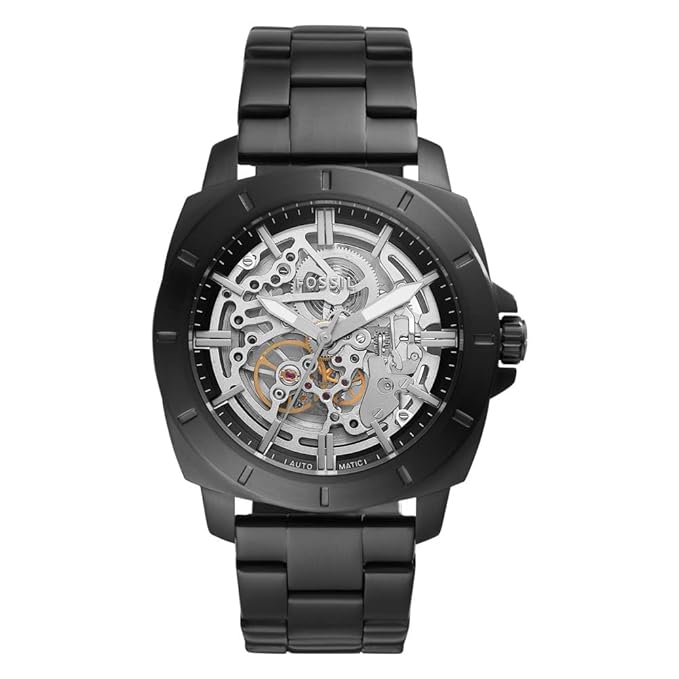 Fossil Mens Privateer Sport Stainless Steel Watch Bq2426, Black, BLACK, bracelet