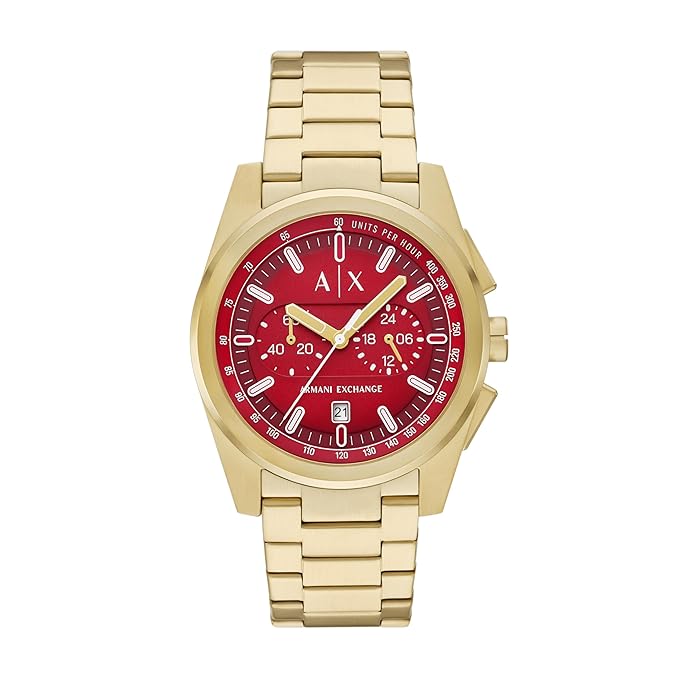 Armani Exchange Gold Watch