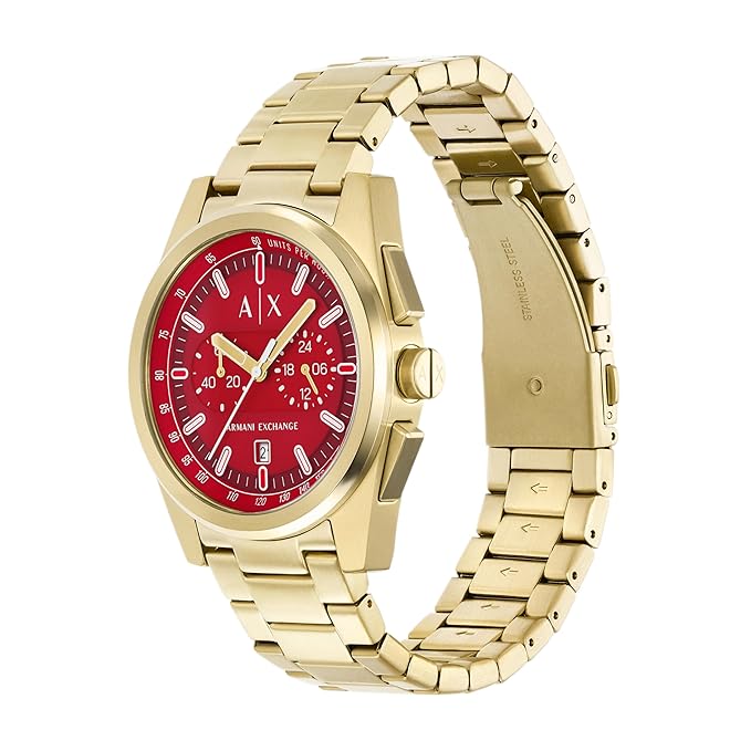 Armani Exchange Gold Watch