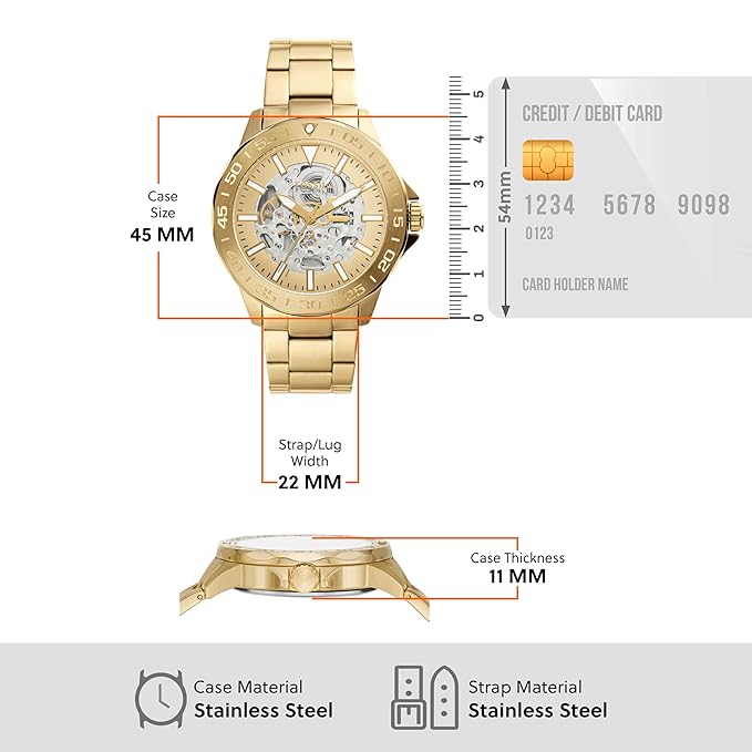 Fossil Bannon Gold Watch