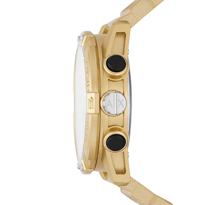 Armani Exchange Digital Gold Dial Men's Watch