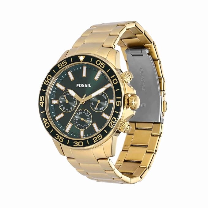 Fossil Bannon Gold Quartz Stainless Steel Watch