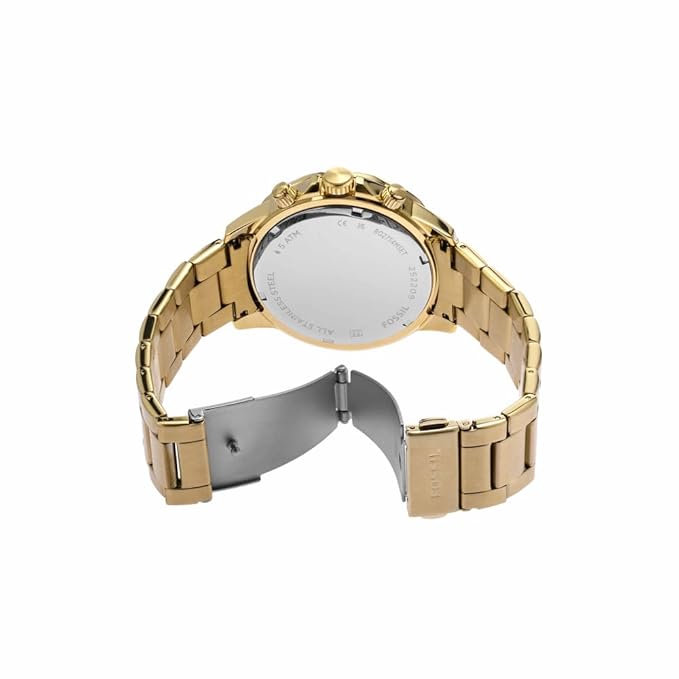 Fossil Bannon Gold Quartz Stainless Steel Watch