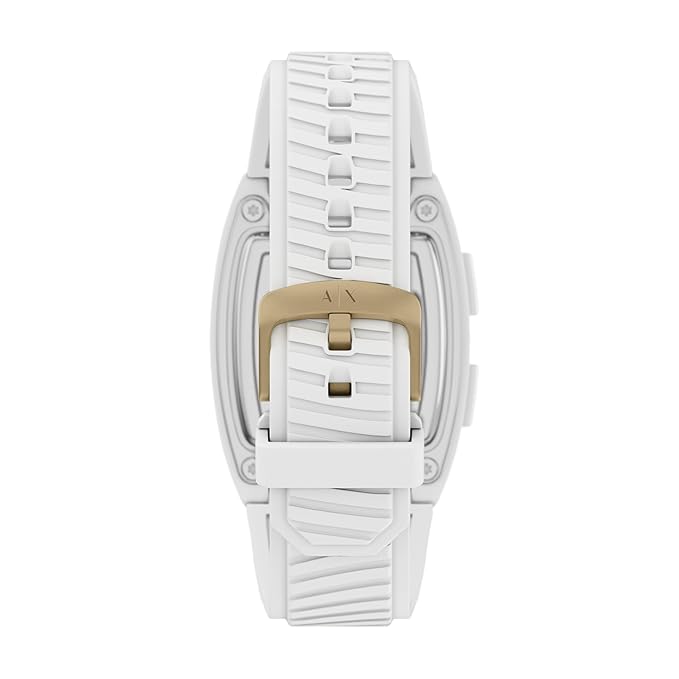 Armani Exchange White Watch